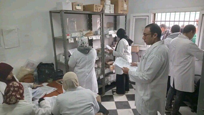 قافلة طبية مجانية تخدم 1300 مواطن بسدمنت الجبل ببنى سويف