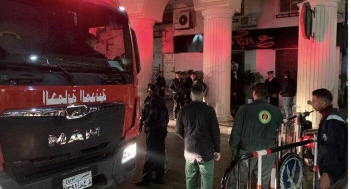 السيطرة على حريق بمطعم شهير في بورسعيد