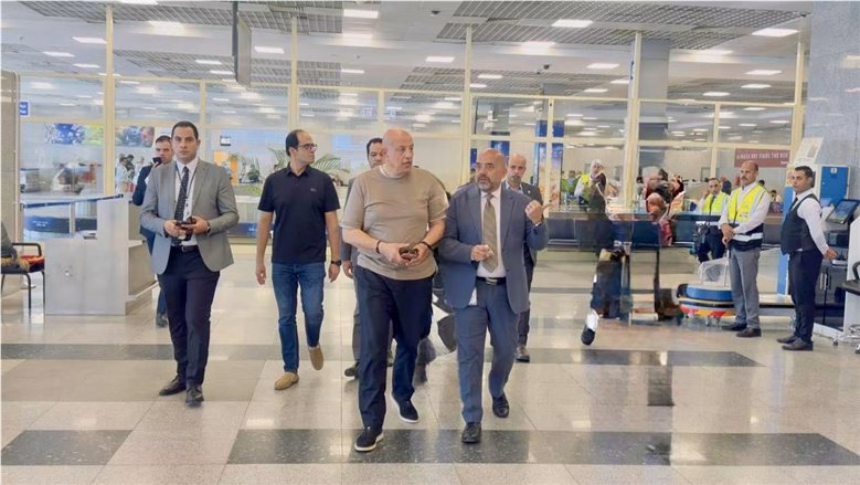 "النشار" يتابع توسعات مطار الغردقة الدولي لمواكبة نمو حركة الركاب