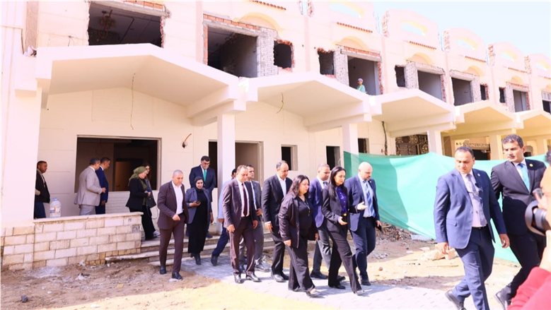 وزيرة التضامن تتفقد المقر العام لصندوق دعم مشروعات الجمعيات والمؤسسات الأهلية بجسر السويس