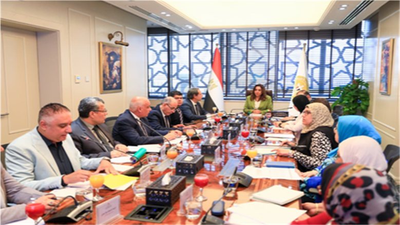 منال عوض توافق على رفع كفاءة استراحات العاملين بمحمية سانت كاترين لاستقبال باحثين ومتدربين جدد