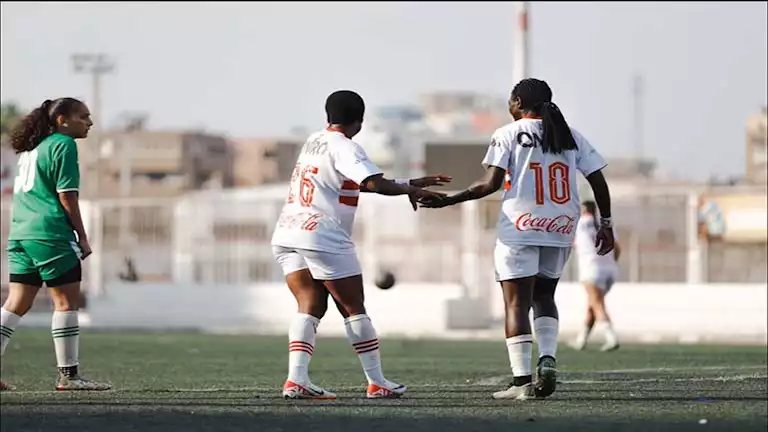 "ثنائيتان وسداسية".. سيدات الزمالك يمطرن شباك إس أي كا في الدوري