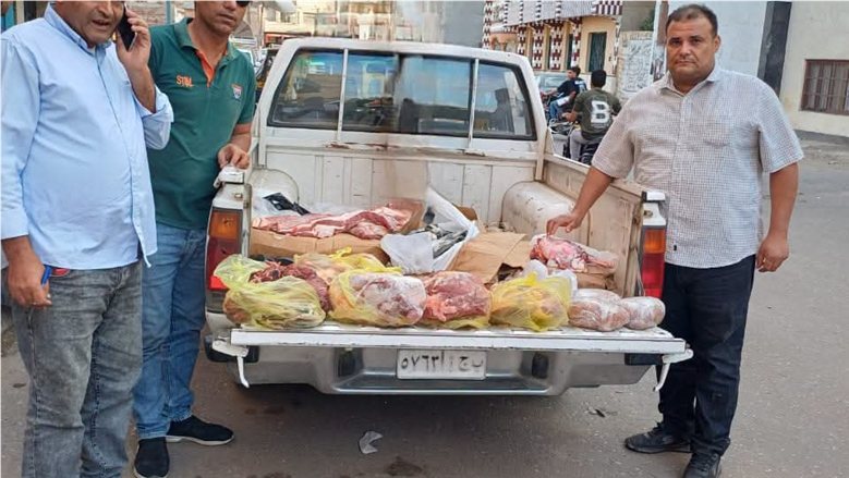 تحرير 14 محضرًا في حملات رقابية على المجازر.. وقافلة لدعم صغار المزارعين بالبحيرة