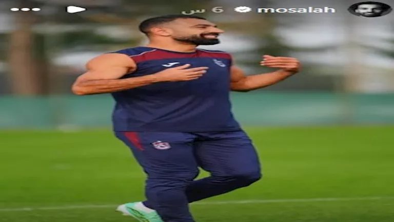 ستوري نجوم كرة القدم.. صلاح في مران طرابزون.. واحتفال محمد عبد المنعم مع لاعبي نيس