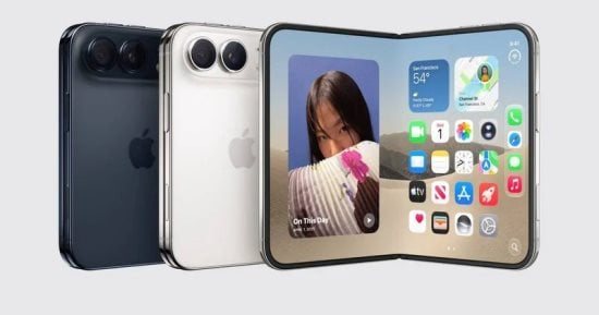 آيفون قابل للطى بقوة خارقة.. iPhone Duo يكشف عن أداء استثنائي بمعالج A20 Pro
