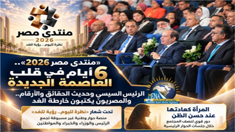 منتدى مصر 2026.. تفاصيل حديث الحقائق والأرقام في العاصمة الجديدة