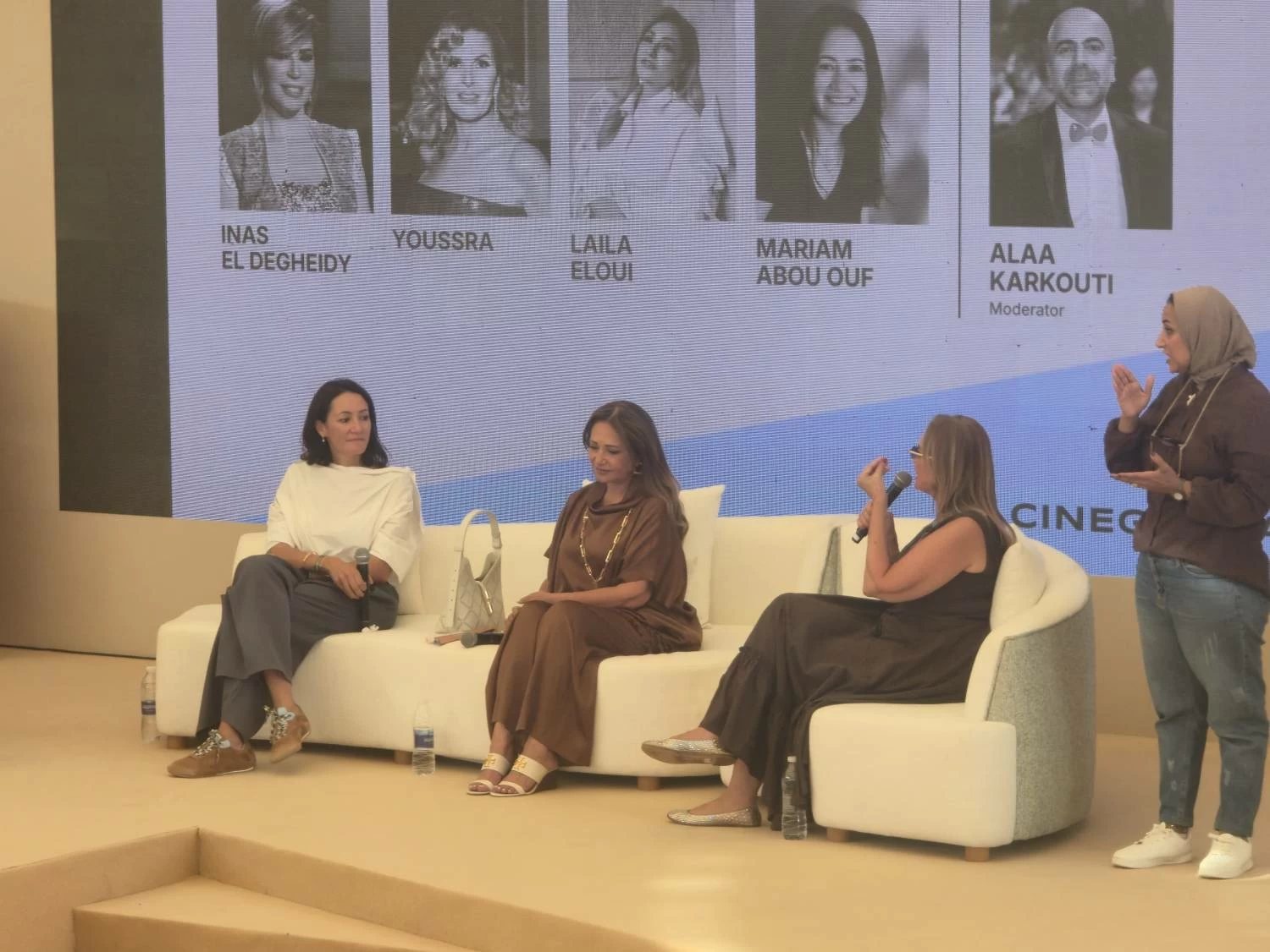 يسرا وليلى علوي وإيناس الدغيدي يكشفن كواليس الجرأة والنجومية وأزمات شباك التذاكر في مهرجان الجونة