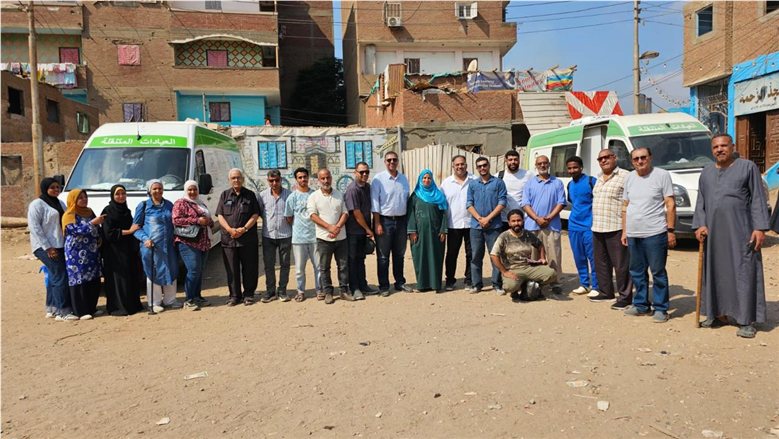 "الصحة" تقدم 5667 خدمة طبية مجانية لأهالي جزيرة الوراق عبر 6 قوافل أسبوعية