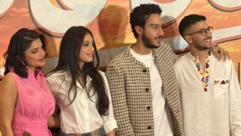 ياسمينا العبد ونور النبوي يحتفلان بالعرض الخاص لفيلم "ولا كان عالبال"