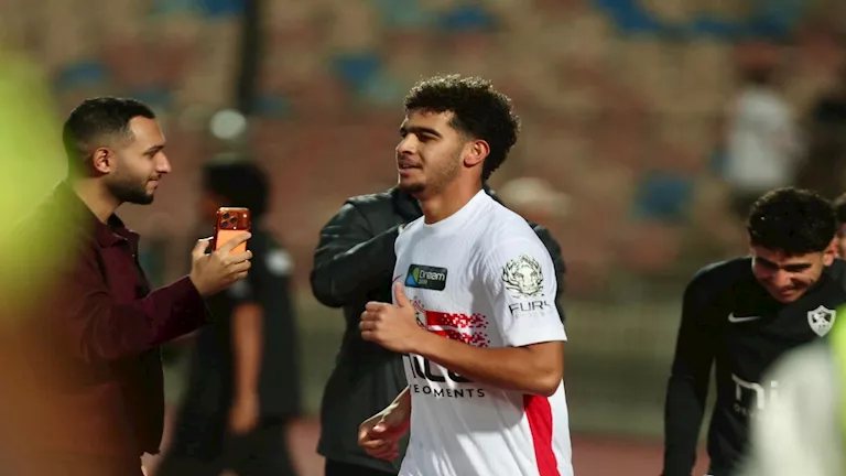 تصريحات محمد حمد عقب حصوله على رجل مباراة الزمالك والمقاولون