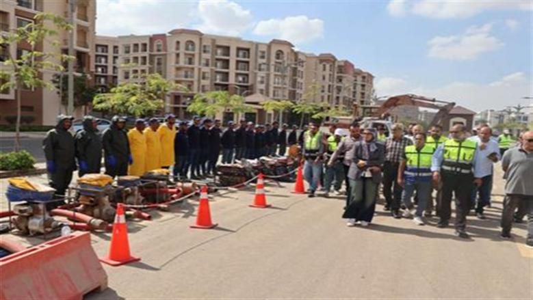 الإسكان: جهاز العاصمة الجديدة يرفع درجة الاستعداد لاستقبال موسم الشتاء والأمطار